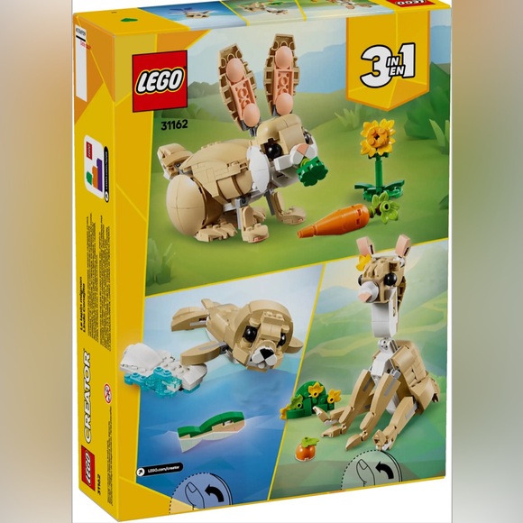 LEGO Creator 3in1 Cute Bunny (31162) NEW in Sealed Box - Picture 7 of 7